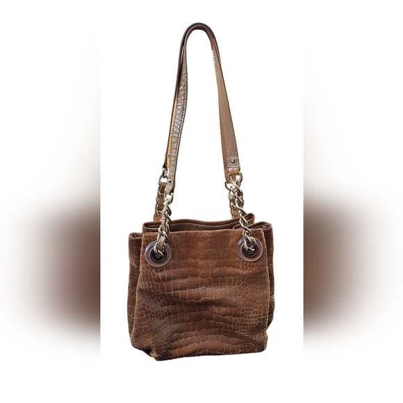 Kate Spade Vintage Animal Print 100% Goat & Cow Suede New York Bucket Bag - Picture 2 of 14